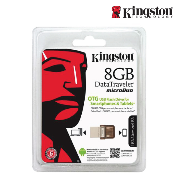 Kingston DTDUO/8G 8GB DT microDuo USB 2.0 Micro USB OTG