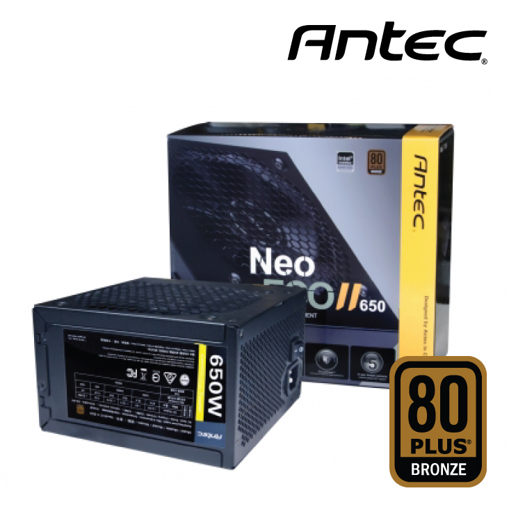 new antec neo eco ii 650w 80 plus bronze atx power supply ebay new antec neo eco ii 650w 80 plus bronze atx power supply ebay