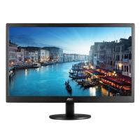 AOC E2470SWH 23.6 Inch VGA/DVI LCD Monitor - Black
